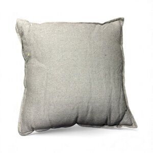 THRESHOLD TOSS PILLOW Gray/Natural 18" X 18"